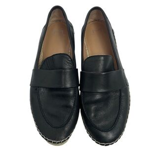 💚👖Marc Fisher Espadrilles Women 8.5 Leather Upper Style MLMILICA